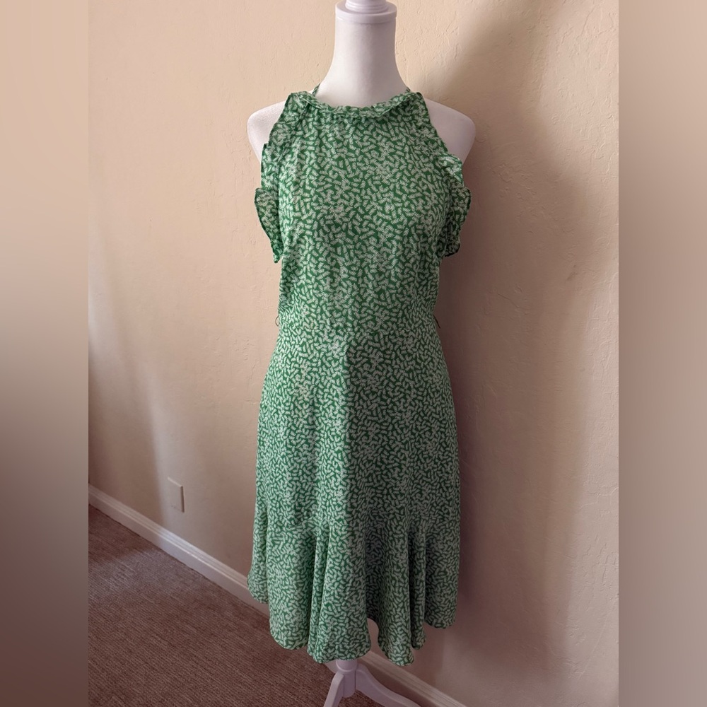 Beautiful green summer dress